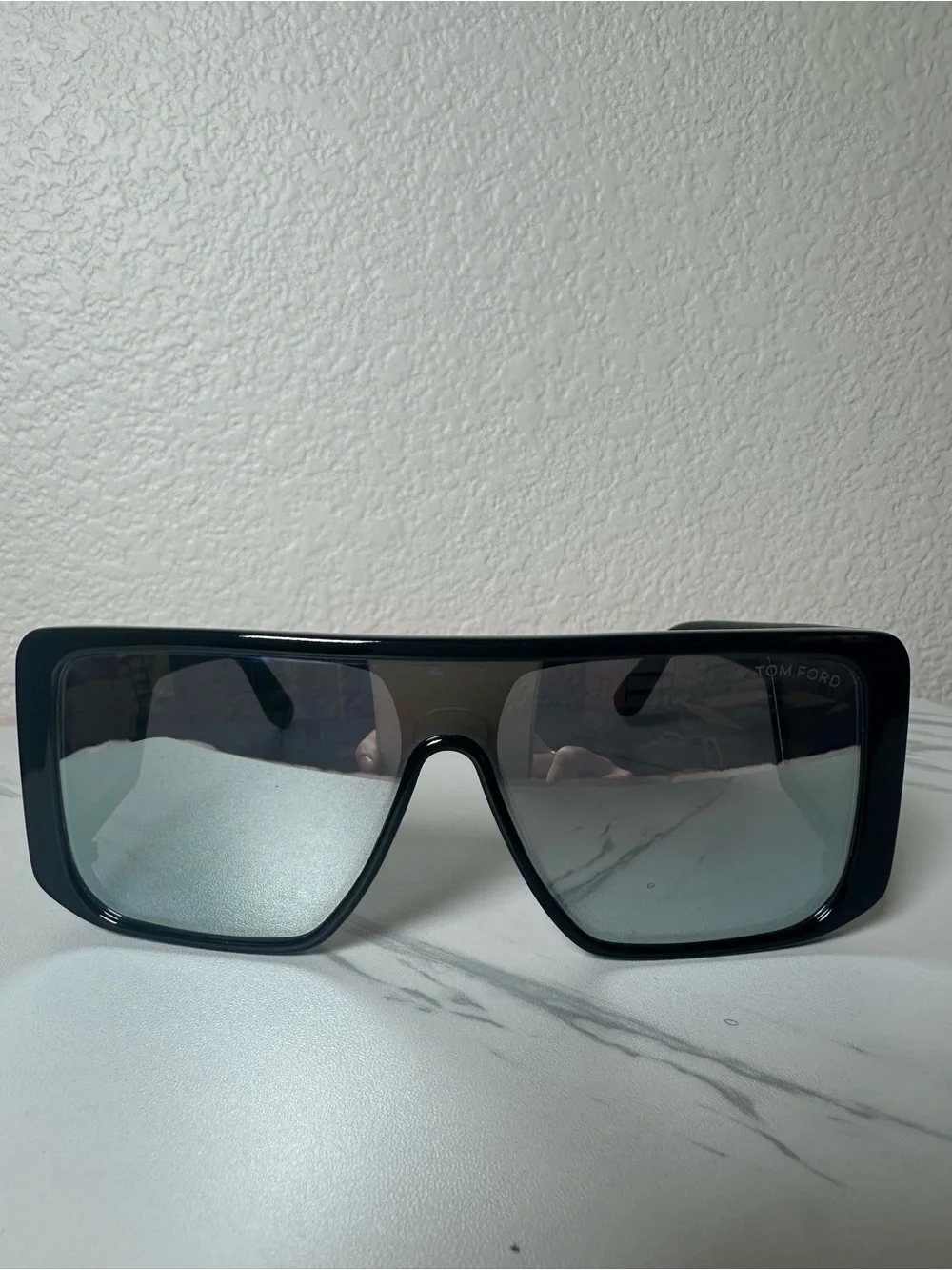 Tom Ford Atticus Oversized Shield Sunglasses